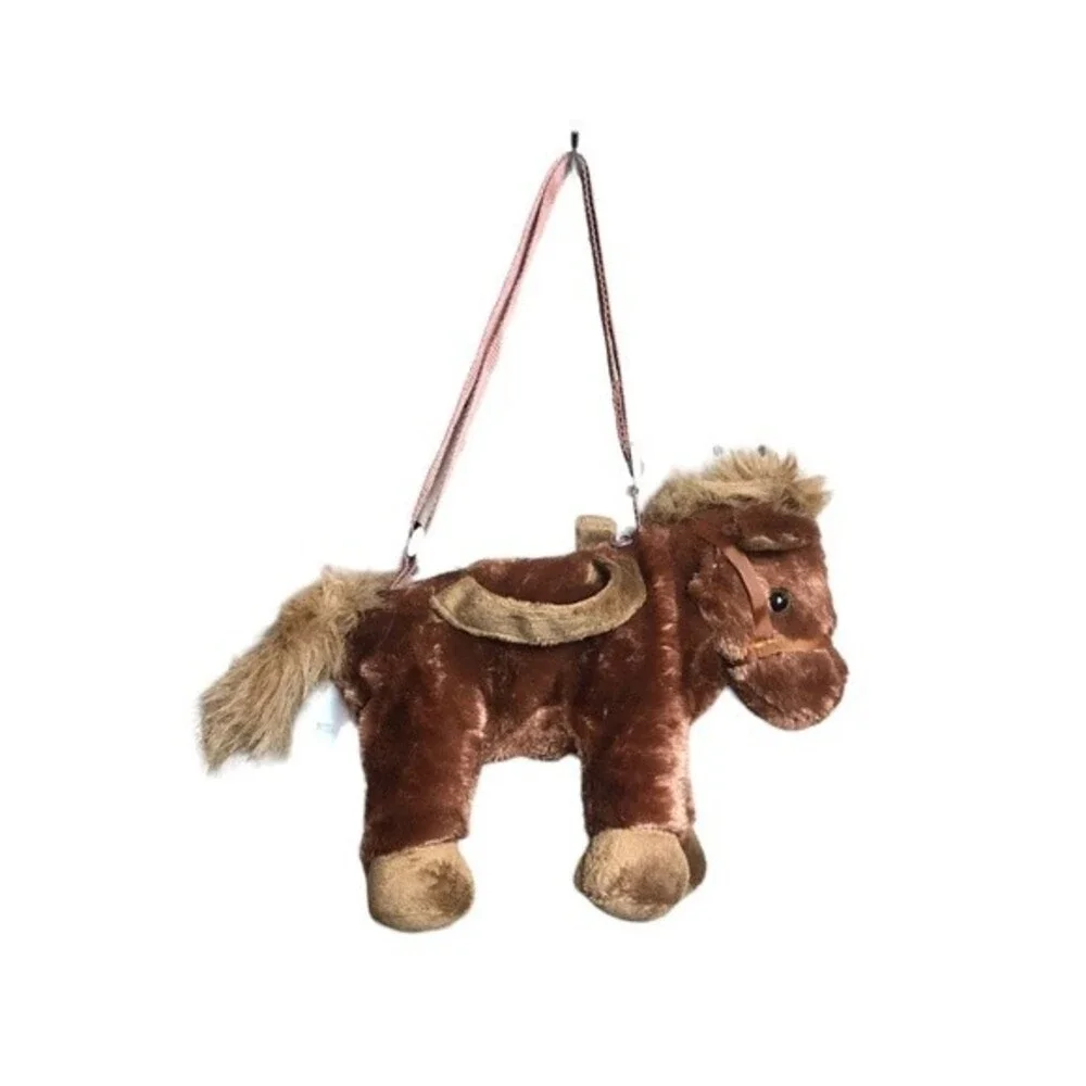 Unipak‎ plush horse purse